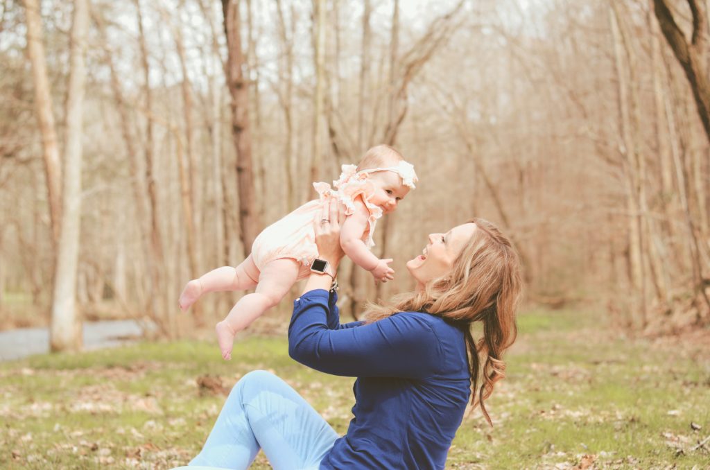 baby photography outdoord